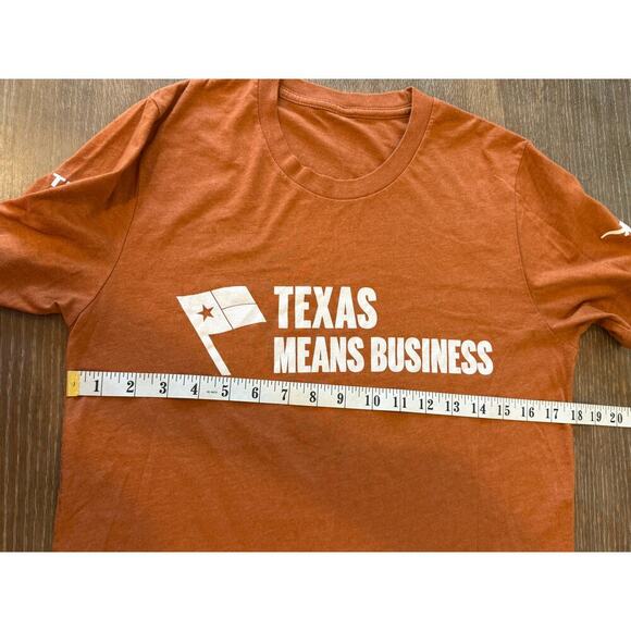 UNIVERSITY of TEXAS UT Longhorns McCombs School of Business Tee T-Shirt S - Picture 6 of 6